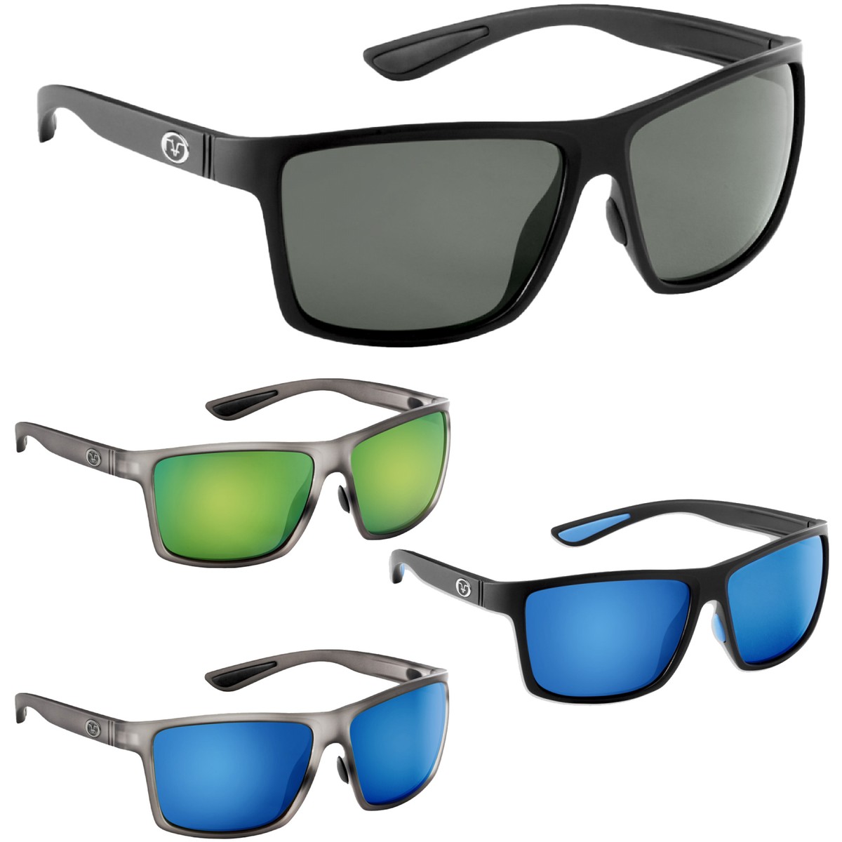 Flying Fisherman Key Largo Polarized Sunglasses – Wrap Style For Outdoor & Fishing