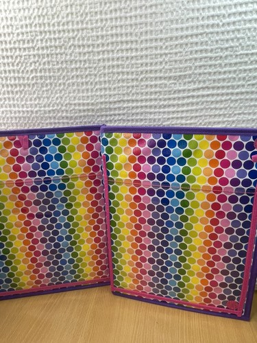 Lisa Frank Bendon 2016 Trifold Portfolio SK045 Colorful Unicorn - Picture 7 of 11