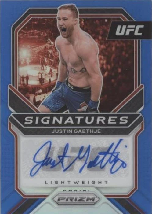 2021 Panini Prizm UFC - Justin Gaethje #SG-JGT for sale | eBay
