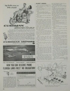 Cushman Motors Silver Eagle Lincoln Nebraska Print Ads (B10)