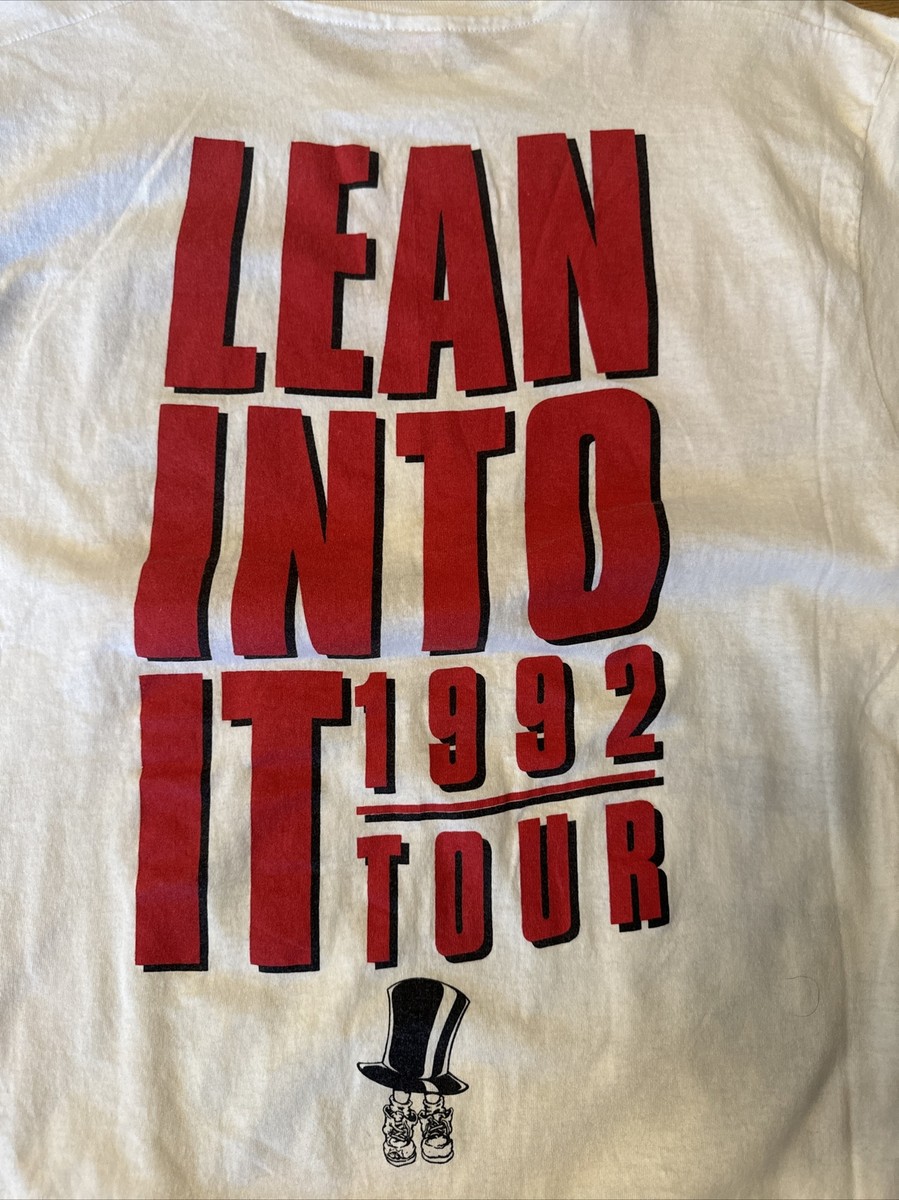 90s MR BIG Tシャツ　lean into it tour 1992 Vintage 1992 Mr Big Lean Into It Tour Shirt Size Medium Rock