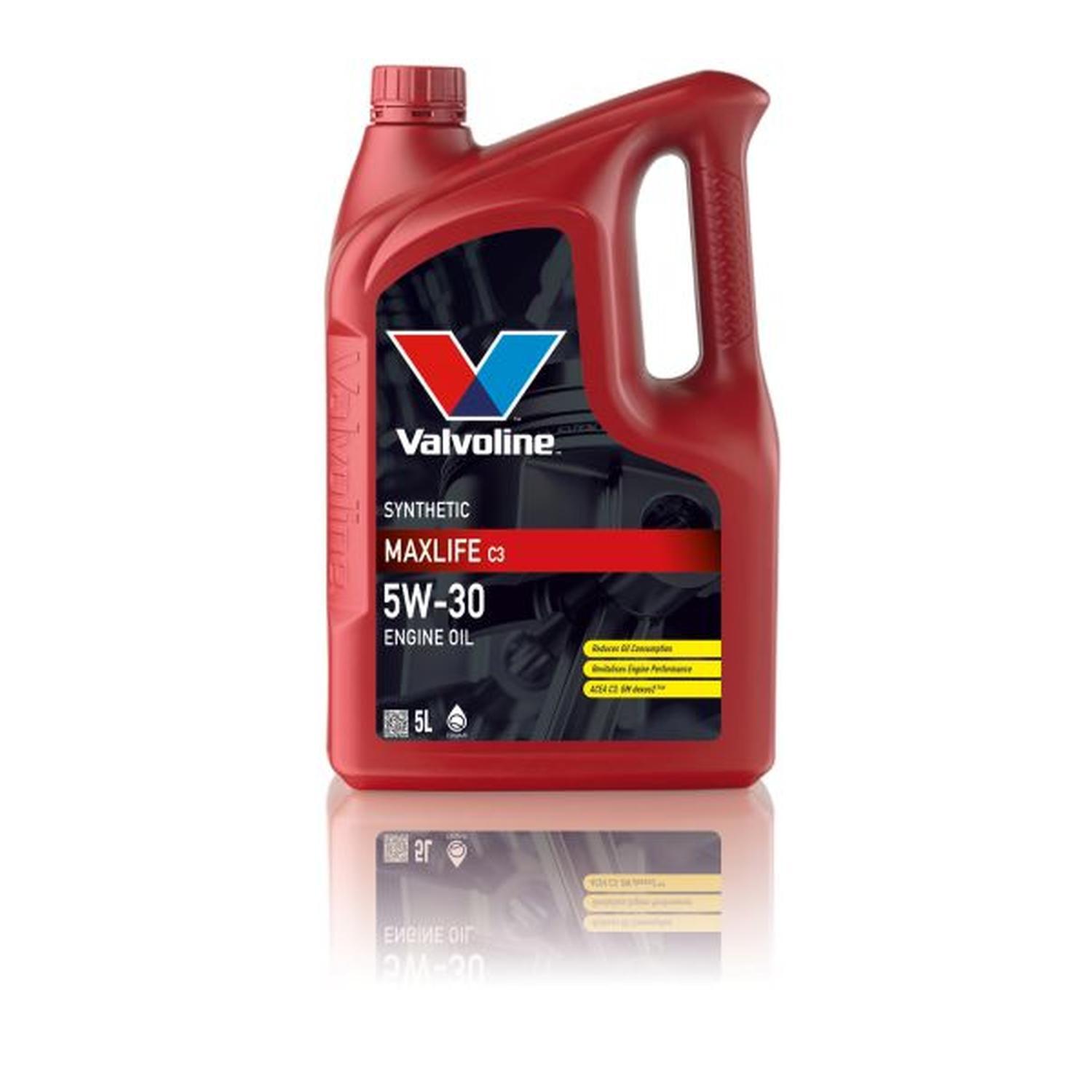 FITS VALVOLINE MAXLIFE 5W30 C3 5L ENGINE OIL  OE REPLACEMENT