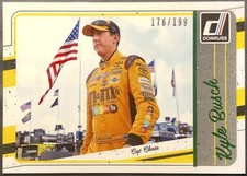 2017 Panini Donruss NASCAR Cup Chase Green Foil /199 Kyle Busch #123