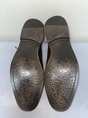 Black Brown 1826 Floating Medallion Brown Leather Oxfords  display picture 3