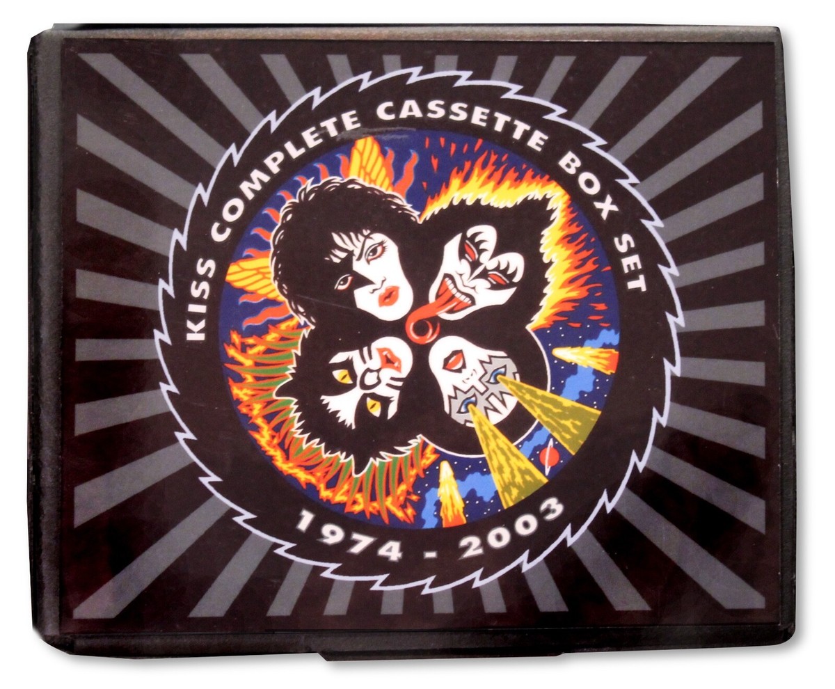 KISS - 37 NEW/SEALED cassette tapes in a HUGE custom XXL box set