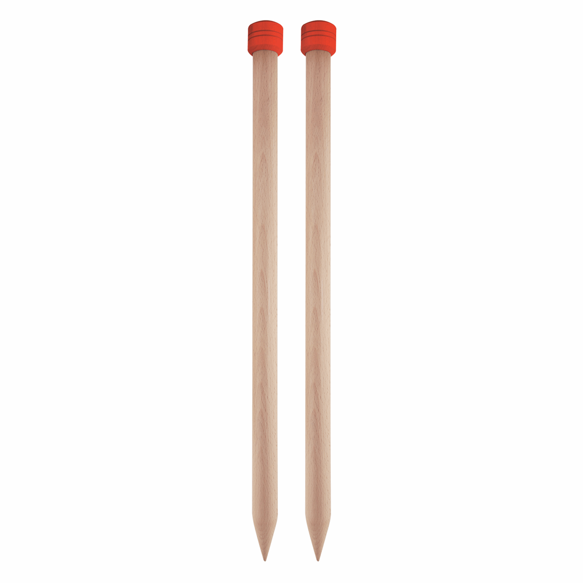Knitpro Unisex Multicolor Basix Sp 40X20 - Jumbo Birch: Knitting Pins: Single-Ended: 40Cm X 20.00Mm - Image 2
