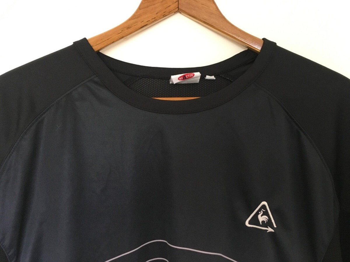 Le Coq Sportif Mens T-Shirt Sz M Reactive Technology Rooster Logo