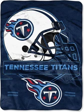 Tennessee Titans NFL 60" x 80" Plush Throw Blanket, Soft & Warm