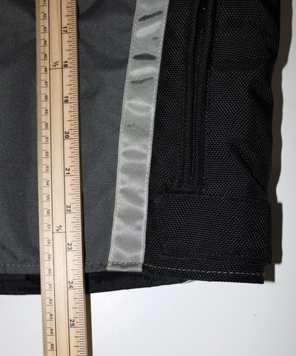 Frank Thomas Aqua Pore Biker Motorcycle Jacket Textile Armour Grey Black Small - Picture 10 of 14