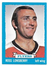 1973-74 Topps - Ross Lonsberry #36 Philadelphia Flyers