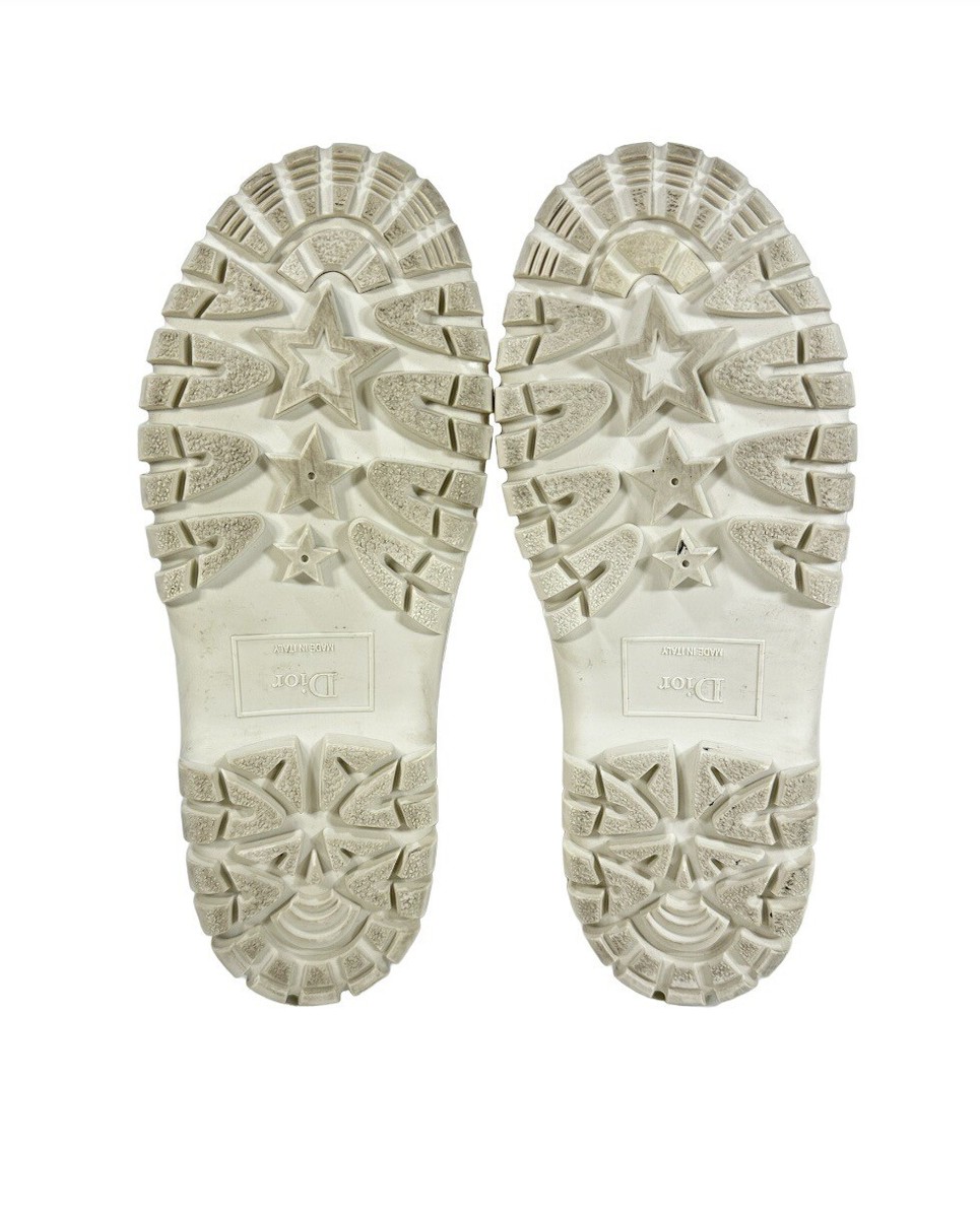 Authentic Christian Dior D-Venture Women's White Leather Snow