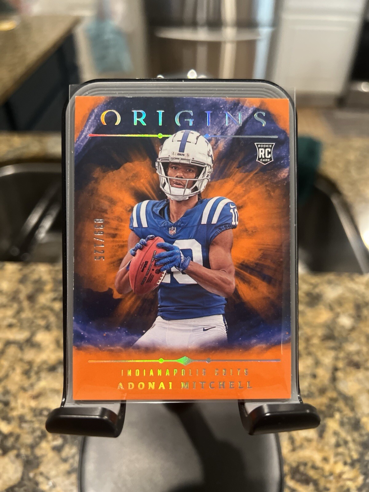 2024 Origins #108 Adonai Mitchell RC Orange /125 Indianapolis Colts (RC)