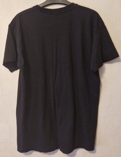 AC/DC CLASSIC RED YELLOW LOGO BLACK T SHIRT ANGUS YOUNG MALCOLM BRIAN PHIL CLIFF - Picture 5 of 5