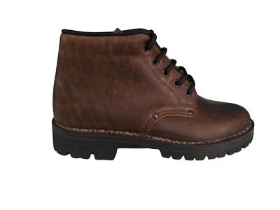 LR Vinci Scarpone in pelle ingrassata, Uomo - (Bronzo)