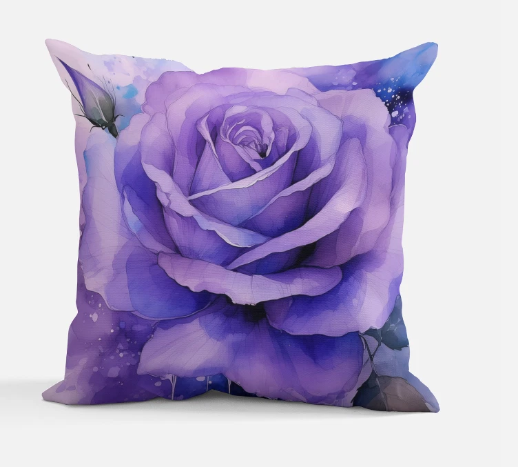 Hermoso cojín de almohada rosa. 9 colores 12x12" 16x16" 24x24" Poliéster Nuevo Foto 2 de 4