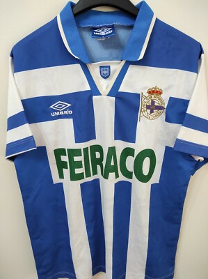 DEPORTIVO DE LA CORUÑA 1994-1995 Feiraco camiseta shirt trikot