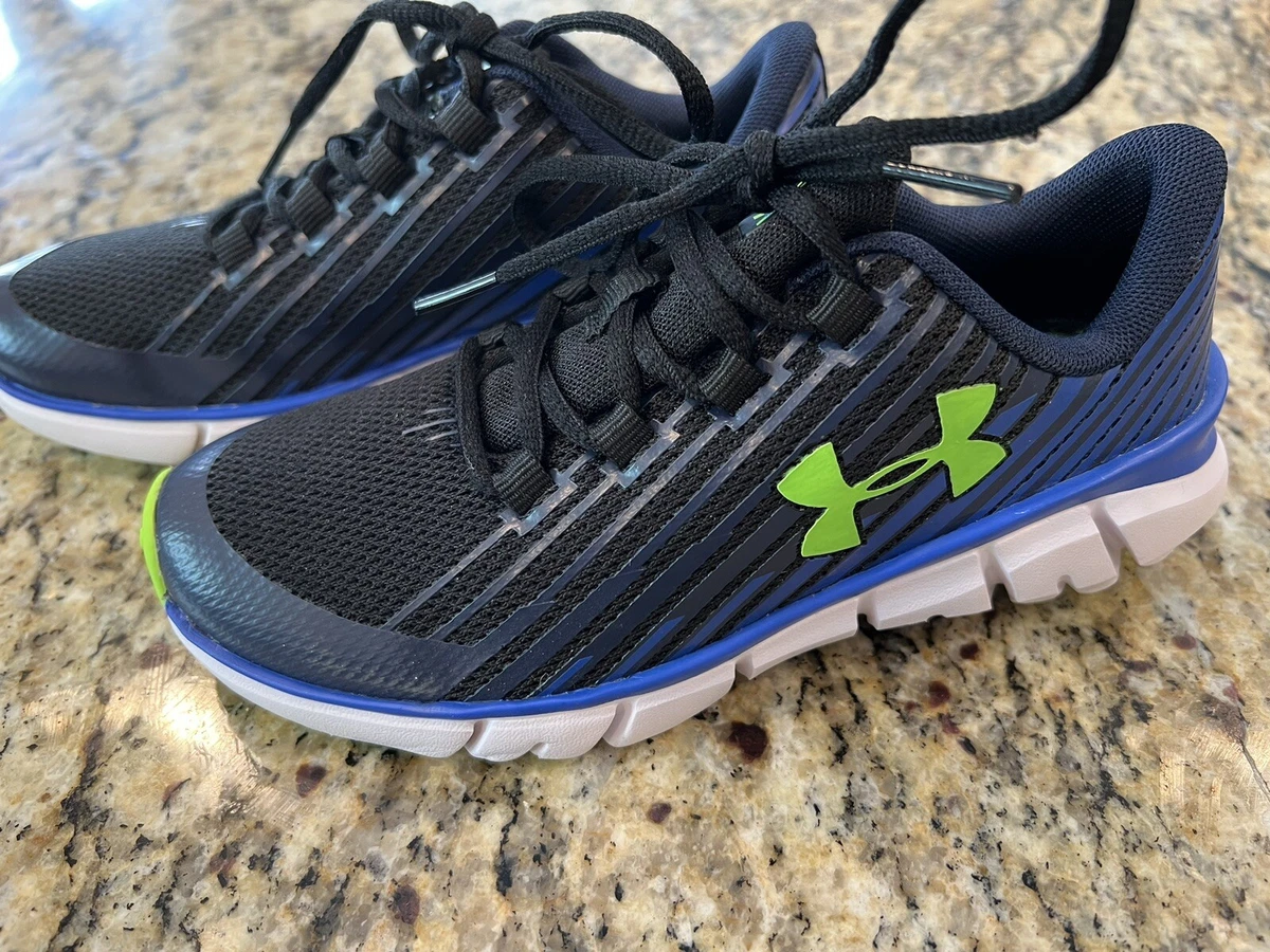 Under Armour X Level Scramjet Remix 3000234 403 Blue Boys Running