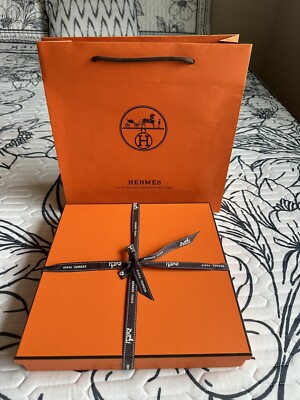 HERMESギフト箱 hermes empty gift box Including Everything In Pics . See Size | eBay