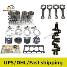 Rebuild Kit/crankshaft/connecting Rod For Kubota V3800 Engine M9540 Tractors