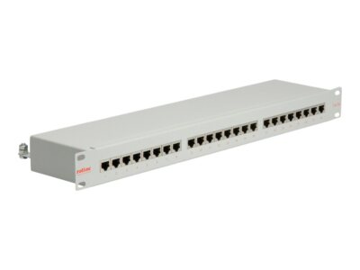 26.11.0329 ROLINE Patch Panel CAT 5e Light Grey 1U 48.3 cm (19) ~D~