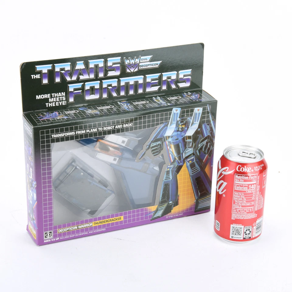Transformers G1 Decepticon Warrior Thundercracker Toy Figures Reissue Gift - Image 3 of 4