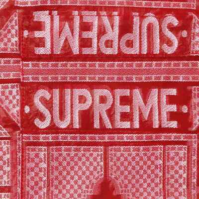 Supreme Tray Jacquard S/S Shirt Black Red Tan 3colors SS24 New | eBay