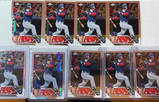 (9) Masataka Yoshida 2023 Topps Chrome Rookie #167 Refractor Prism Base Red Sox