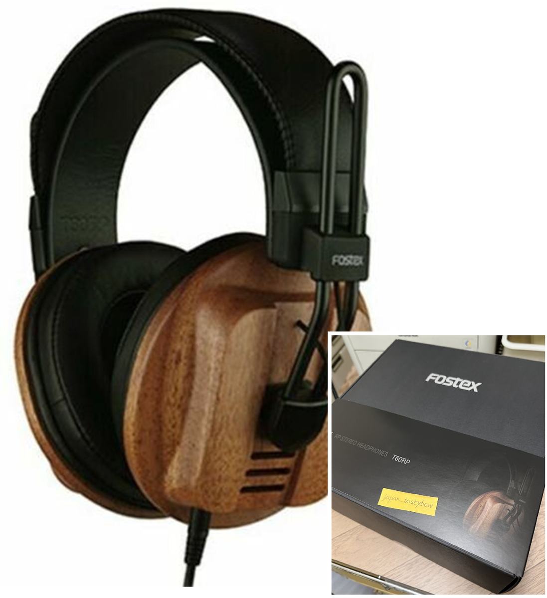 FOSTEX T60RP Over Head Headphones Mahogany | eBay