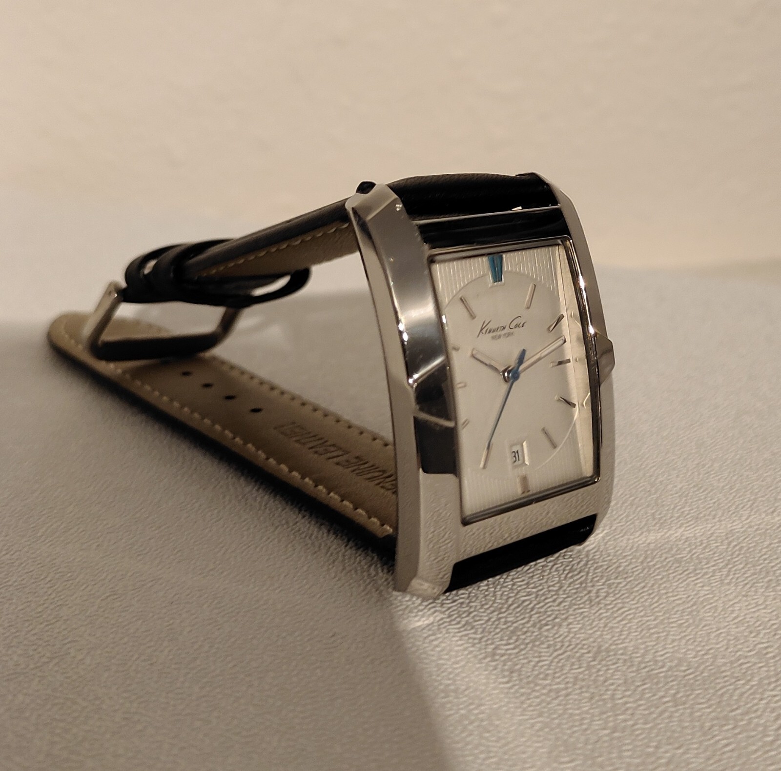 Kenneth Cole KC1395 Rectangular Rectangle Quartz … - image 8