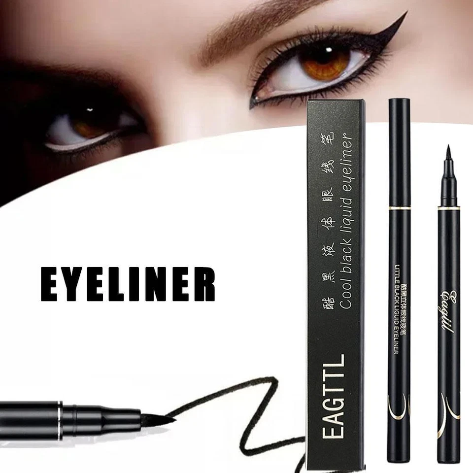 Liquid Eyeliner Pen Is Waterproof and Sweatproof, Longlasting K1H8 U9S5 M8W V1Q8 - Image 2 of 4