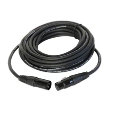 25ft Male REAN XLR Cable to 3-Pin Shielded Female Cable Mixer Mic DJ Audio Cable