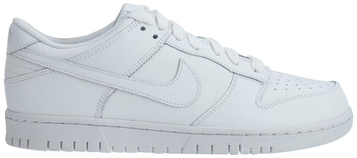 Nike Dunk Supreme Low Seamless - Triple White | eBay