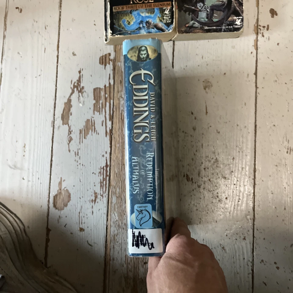 3 David Eddings Sci-Fi Fantasy Novels, 2 From The Elenium Series - Image 3 of 4