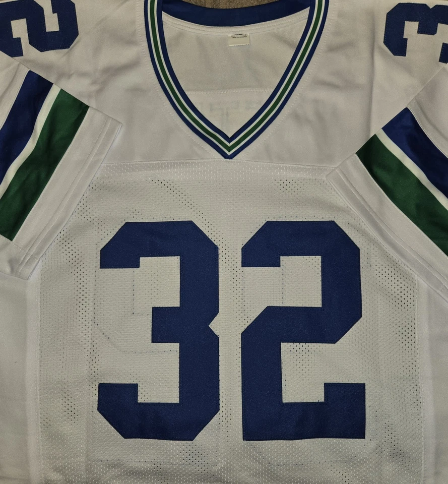 NFL AUTOGRAPHED CUSTOM JERSEY Ricky Watters Seahawks JSA Certified - Image 3 of 3