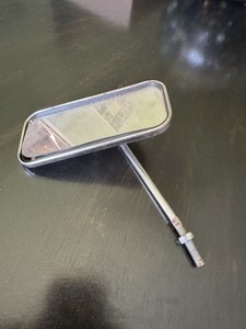 Bicycle Mirror Chrome Rectangle Handlebar 1Mount Cruiser Lowrider Stingray