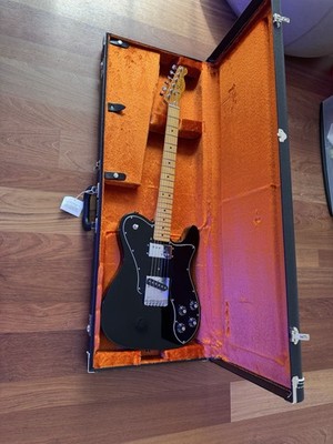 Fender American Vintage II 1977 Telecaster Custom Electric Guitar - Black