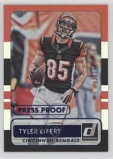 2015 Panini Donruss Press Proof Blue 93/99 Tyler Eifert #99 fm0