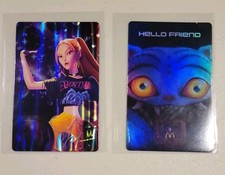 McDonald s KPOP DEMON HUNTERS Huntrix Meal MIRA Card with Unused Code Card