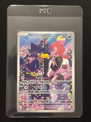 Team Rocket's Murkrow 200/182 Destined Rivals Full Art