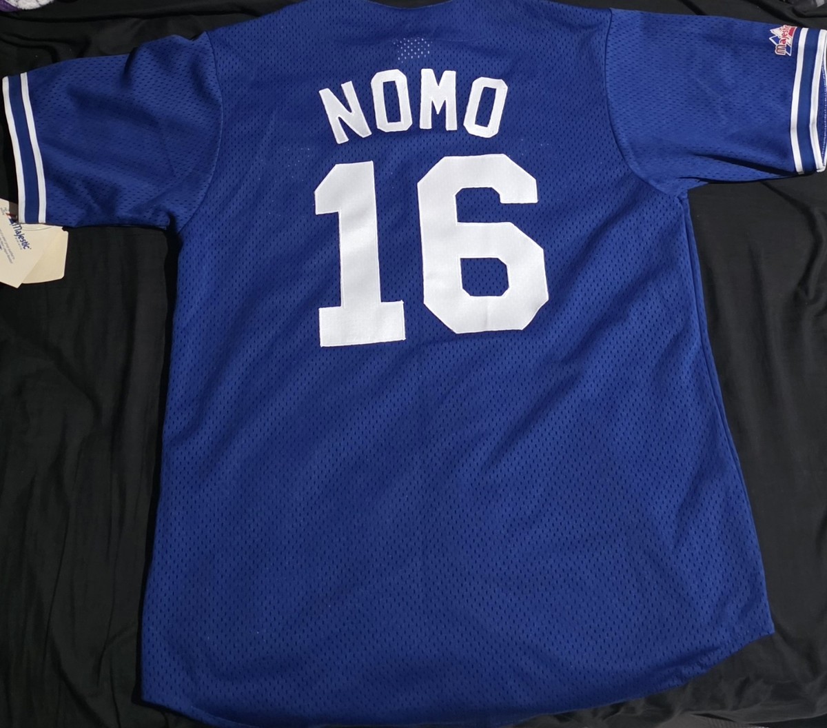 Vintage Dodgers Majestic Diamond Collection Hideo Nomo 16 Jersey