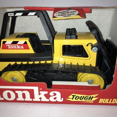 VINTAGE 1997 Tonka Tough Bulldozer 12