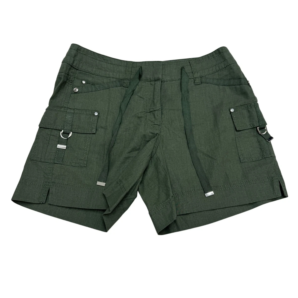 Shorts Army Green White House Black Market - Taille 4 - Occasion En Excellent état