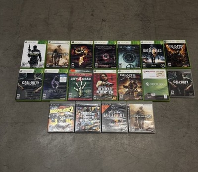 Xbox 360 Games And PS3 Games Lot None Tested