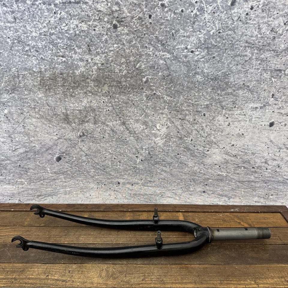 Vintage 700c Steel Fork 1 Inch Threaded 25.4mm Canti Short 5.5 in Steer 1990 - Image 4 of 4