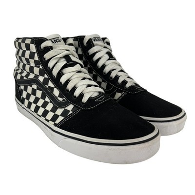 Vans Shoes Mens Size 11 Ward High Sk8-Hi Black Checkerboard High Top Sneakers