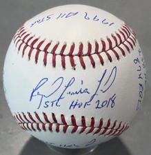 Ray Lankford Autographed Signed Statball OMLB Cardinals
