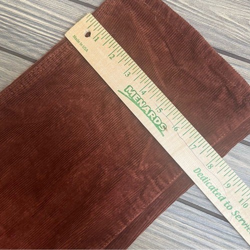 Sonoma Maternity Brown Corduroy Overalls Women's XL - Picture 12 of 15
