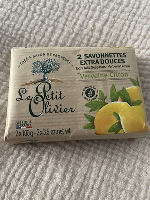 Le Petit Olivier Verbena And Lemon Soap - 2 100g Bars. Imported From France!
