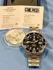 TAG Heuer Aquaracer Calibre 5 Automatic One Piece Diver Watch and  SILVER COIN
