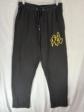 Boohoo Man Ofcl Graffiti Black Sweatpants Size Large